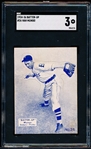 1934-36 Batter Up Bb- #26 Van Mungo, Dodgers- SGC 3 (Vg)- Blue Tone