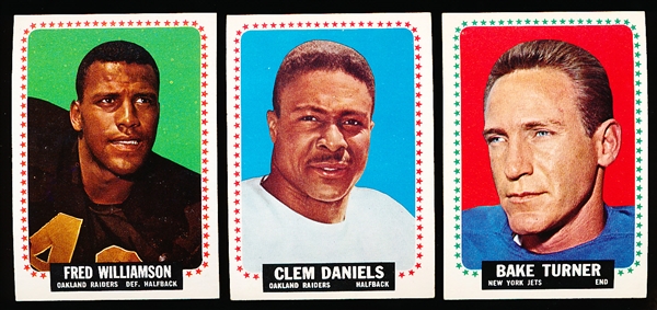 1964 Topps Ftbl.- 20 Diff. Cards