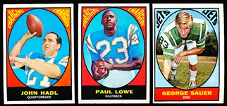 1967 Topps Ftbl.- 20 Diff. Cards