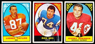 1967 Topps Ftbl.- 34 Diff. Cards