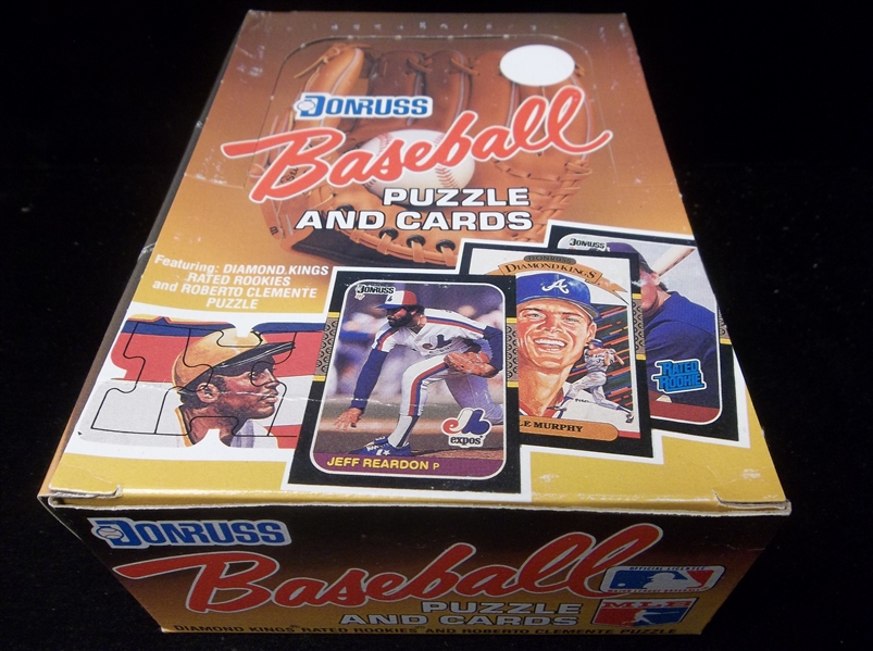 1987 Donruss Baseball- 1 Unopened Wax Box