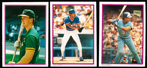1988 Topps Bsbl. “Glossy Send-In”- 3 Complete Sets of 60 Cards