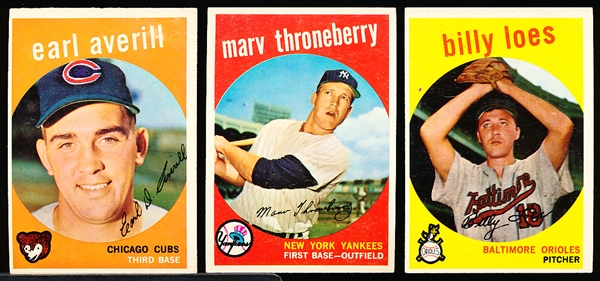 1959 Topps Bb- 13 Diff