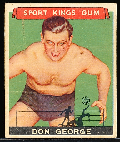 1933 Goudey Sport Kings- #40 Ed Don George, Wrestling