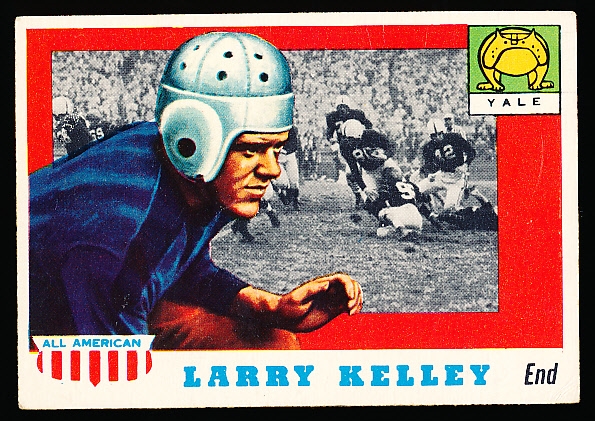 1955 Topps All-American Football- #26 Shipwreck Kelley, Yale