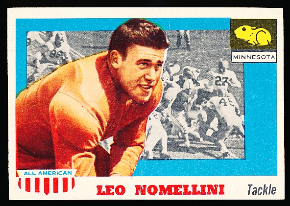 1955 Topps All-American Football- #29 Leo Nomellini, Minn- SP