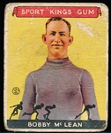 1933 Sport Kings- #12 Bob McLean, Ice Skating