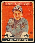 1933 Sport Kings- #39 Jackie Westrope, Jockey