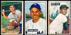 1951/52 Bowman Bb- 3 Cards