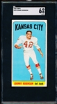 1965 Topps Football- #109 Johnny Robinson, KC- SGC 6 (Ex-NM)