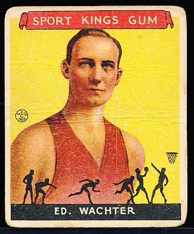 1933 Sport Kings- #5 Ed Wachter, Basketball