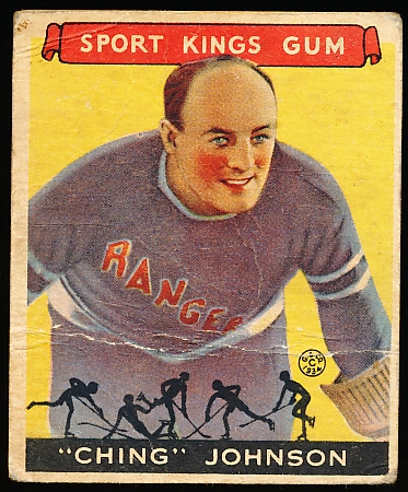 1933 Sport Kings- #30 Ching Johnson, Hockey