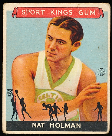 1933 Sport Kings- #3 Nat Holman, Basketball