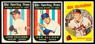 1959 Topps Bb- 38 Diff