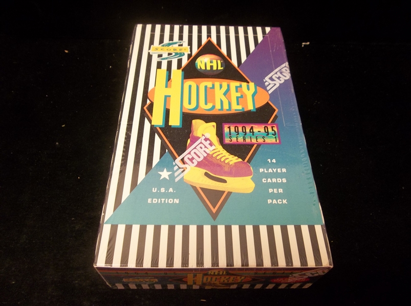 1994-95 Score Hockey- Series #1- One Unopened Wax Box