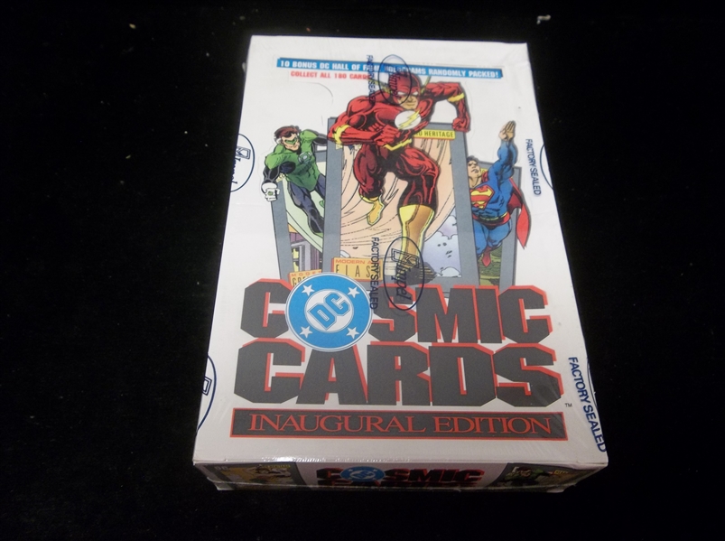 1991 Impel “DC Cosmic Cards” Inaugural Edition- One Unopened Wax Box