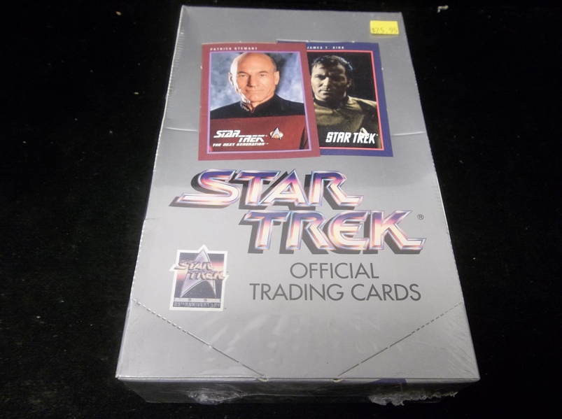1991 Impel “Star Trek Series #1” 25th Anniversary (Combination Series)- One Unopened Wax Box