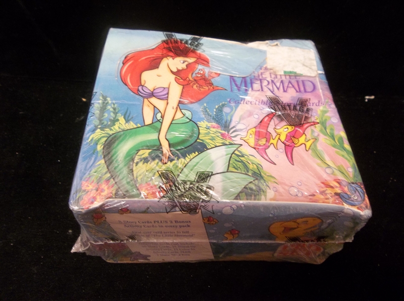 1991 Pro Set “The Little Mermaid”- 1 Unopened Wax Box