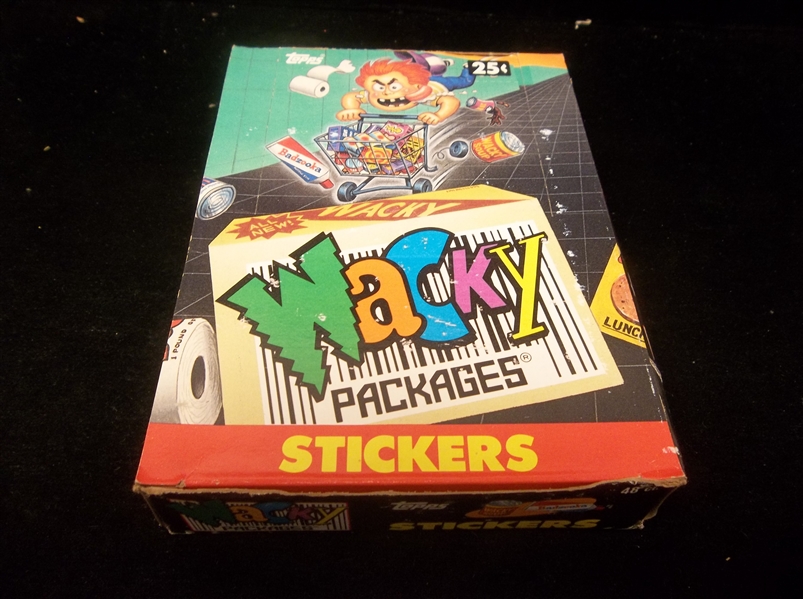 1991 Topps “Wacky Packages Stickers”- One Unopened Wax Box