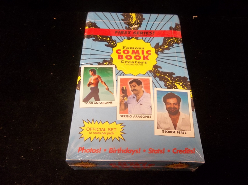 1992 Eclipse Enterprises “Famous Comic Book Creators”- First Series- One Unopened Wax Box