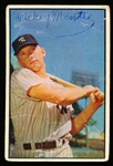 1953 Bowman Baseball Color- #59 Mickey Mantle, Yankees