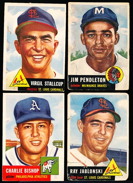 1953 Topps Bb- 8 Diff