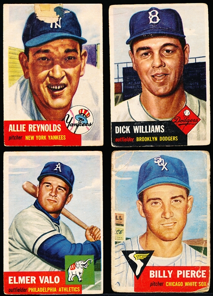 1953 Topps Bb- 12 Diff