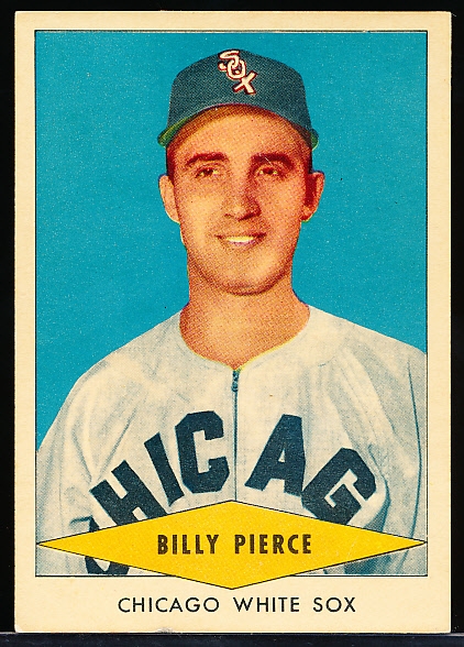 1954 Red Heart Baseball- Billy Pierce, White Sox