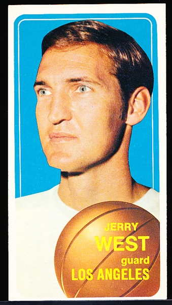 1970-71 Topps Basketball- #160 Jerry West, Lakers