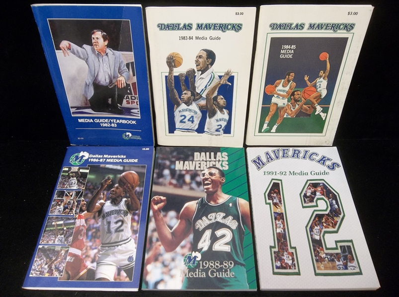 NBA Basketball Media Guides/ Yearbooks- 9 Diff