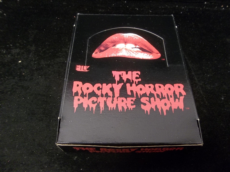 1975 FTCC “The Rocky Horror Picture Show”- One Unopened Wax Box- Tough Box! 36 packs