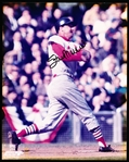 Stan Musial Autographed Color 8 x 10” Cardinals Photo