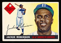 1955 Topps Bb- #50 Jackie Robinson, Dodgers