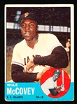 1963 Topps Baseball- #490 Willie McCovey, Giants