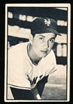 1953 Bowman Bb B&W- #28 Hoyt Wilhelm, Giants