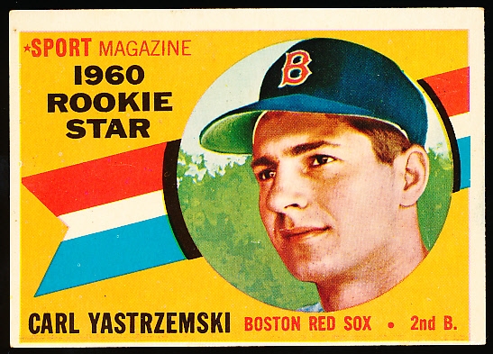 1960 Topps Baseball- #148 Carl Yastrzemski RC, Red Sox