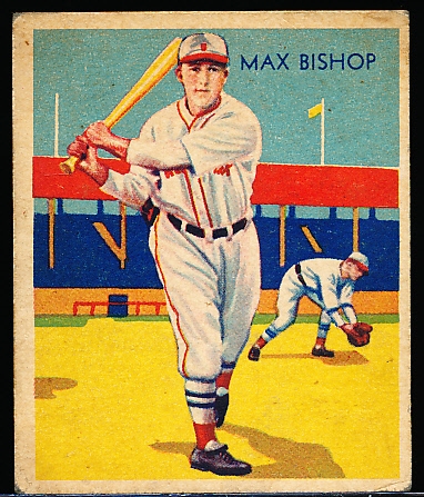 1934-36 Diamond Stars Bb- #6 Max Bishop, Red Sox