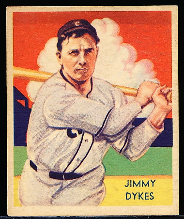 1934-36 Diamond Stars Bb- #42 Jimmy Dykes, White Sox