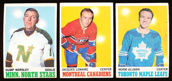 1970-71 Topps Hockey- 21 Diff. Cards