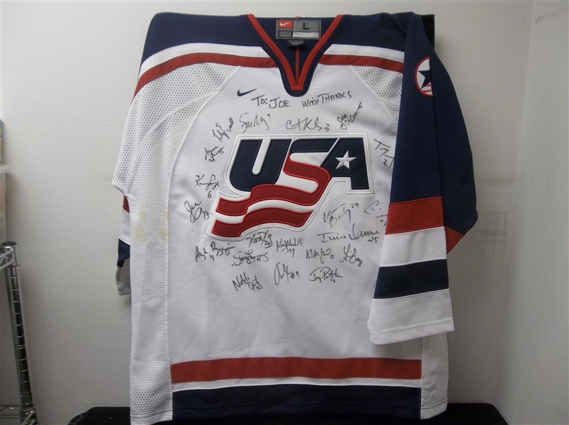 Women’s Team USA Replica Jersey with 21 Signatures