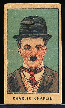 1922 Charlie Chaplin “Actor” Strip Card