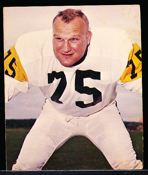 1964 Kahn’s Football- Joe Krupa, Steelers