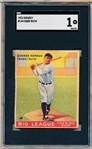 1933 Goudey Baseball- #144 Babe Ruth- SGC 1 Poor