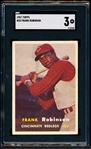 1957 Topps Baseball- #35 Frank Robinson RC- SGC 3 (Vg)