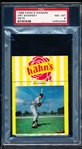 1968 Kahn’s Wieners Baseball- Art Shamsky, Mets- PSA NrMt-Mt 8