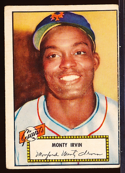 1952 Topps Baseball- #26 Monte Irvin, Giants