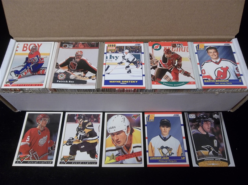 Hockey Star Card Lot- 700 Assorted- Mostly 1980’s thru early 2000’s