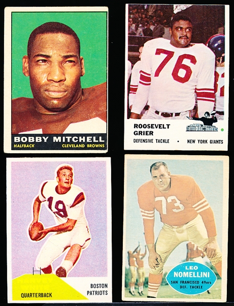 Eight Football Cards