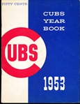 1953 Chicago Cubs MLB Yearbook