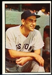 1953 Bowman Color Baseball- #57 Lou Boudreau, Red Sox